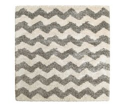 24x40 Serendipity Solid Shaggy Washable Nylon Bath Rug Taupe