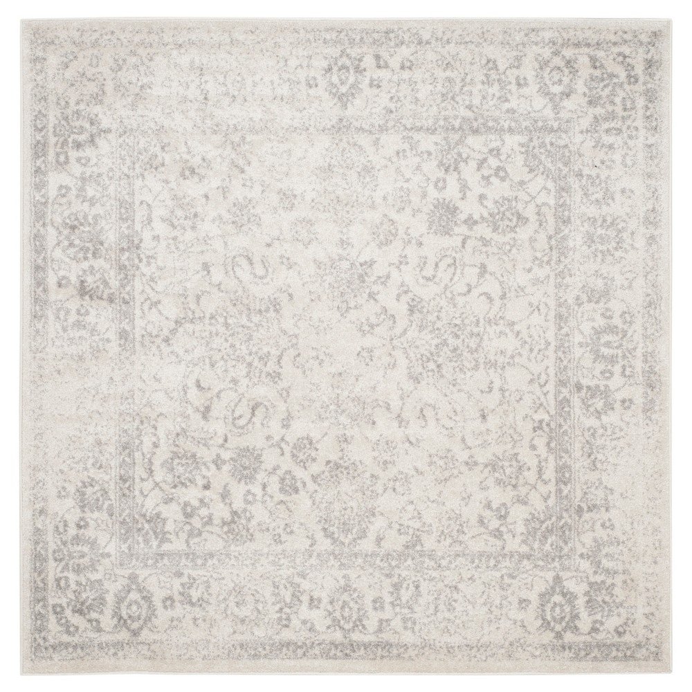 Reid Area Rug - Ivory/Silver (10'x10') - Safavieh