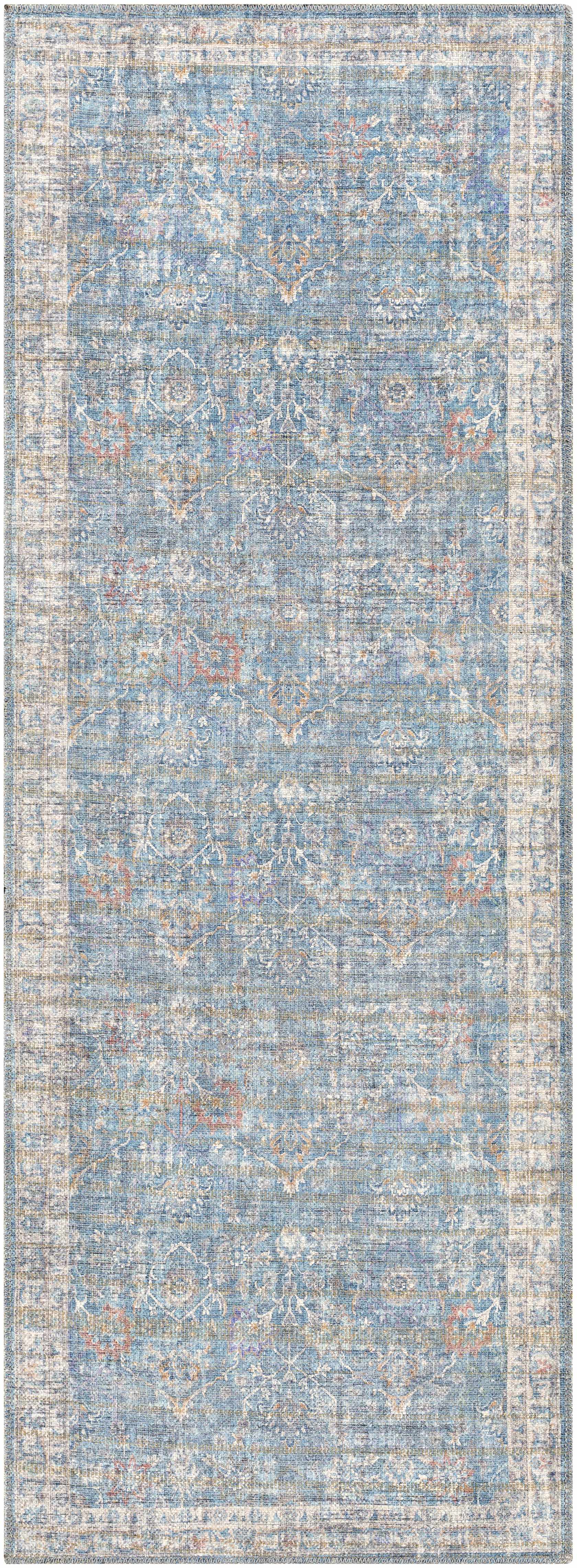 Bagontapay 2'7in x 7'3in Updated Traditional Farmhouse Washable Runner - Hauteloom