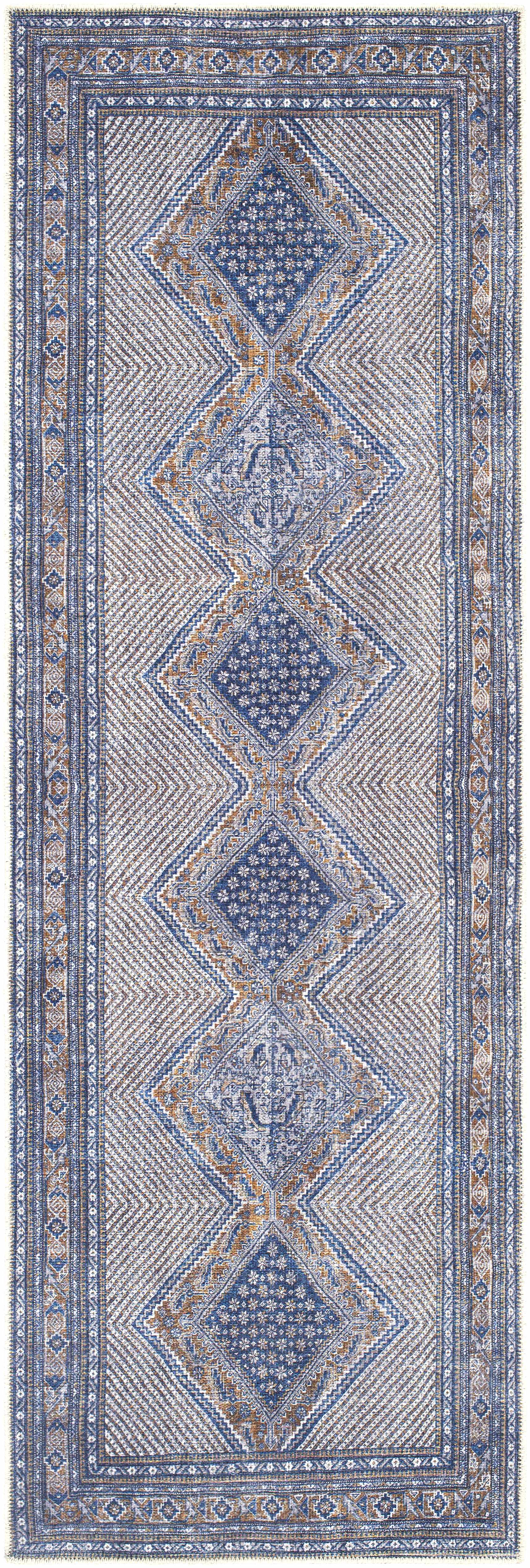 Brynamman 2'7in x 7'10in Traditional Washable Runner - Hauteloom