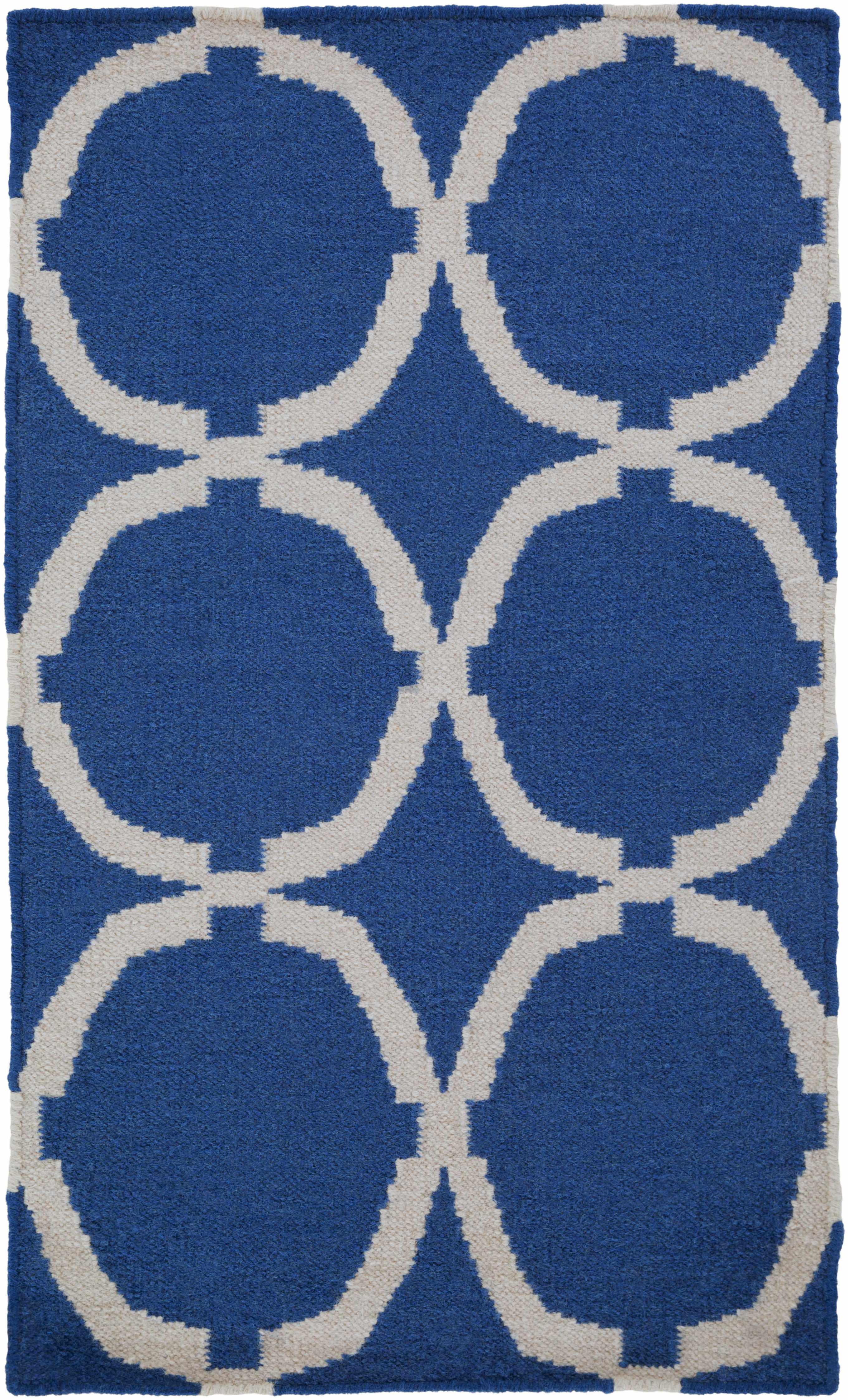 Fraserburgh 2' x 3' Transitional Flat Weave Contemporary Wool Area Rug - Hauteloom