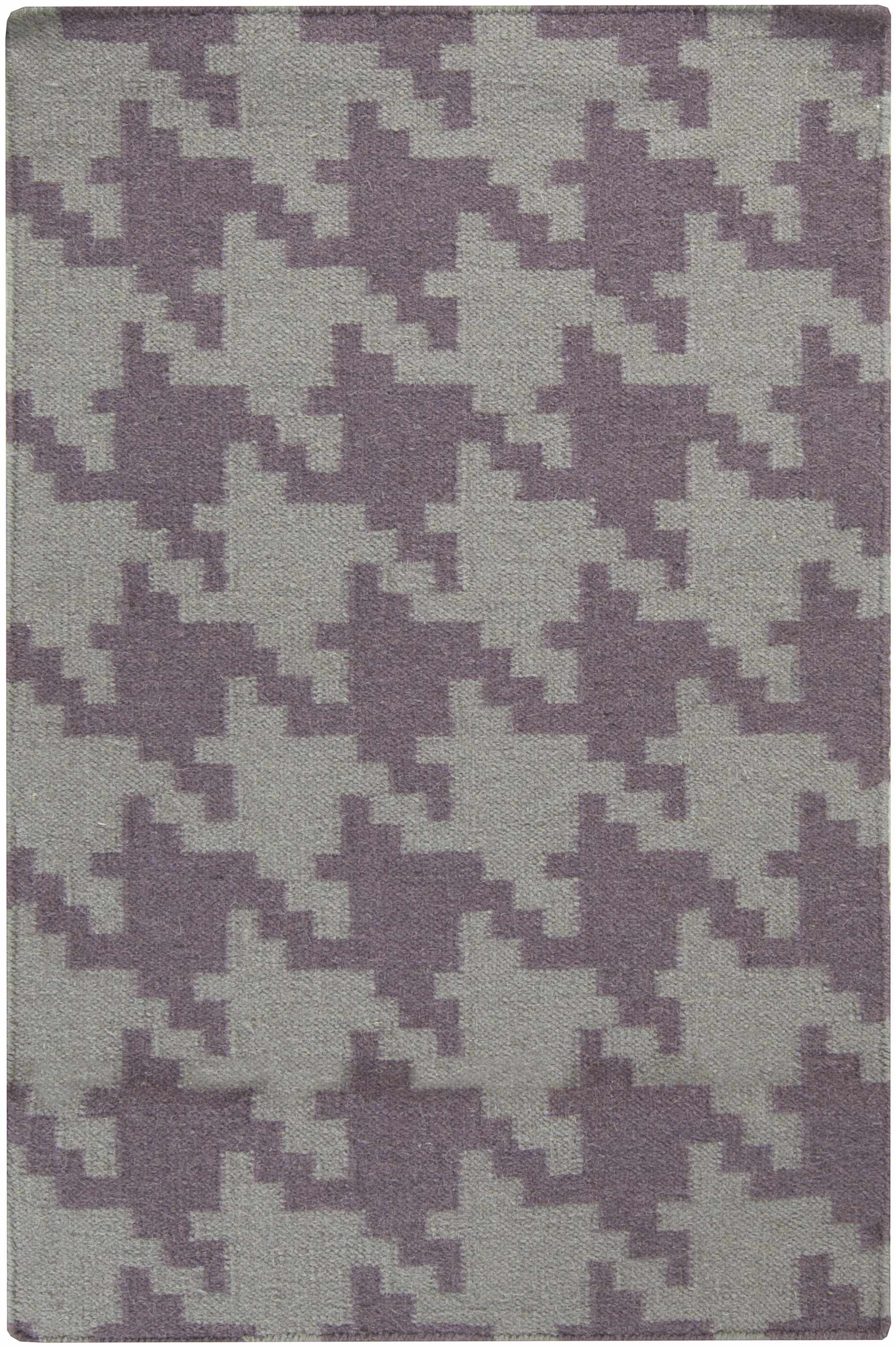 Ledbury 2' x 3' Transitional Flat Weave Contemporary Wool Area Rug - Hauteloom