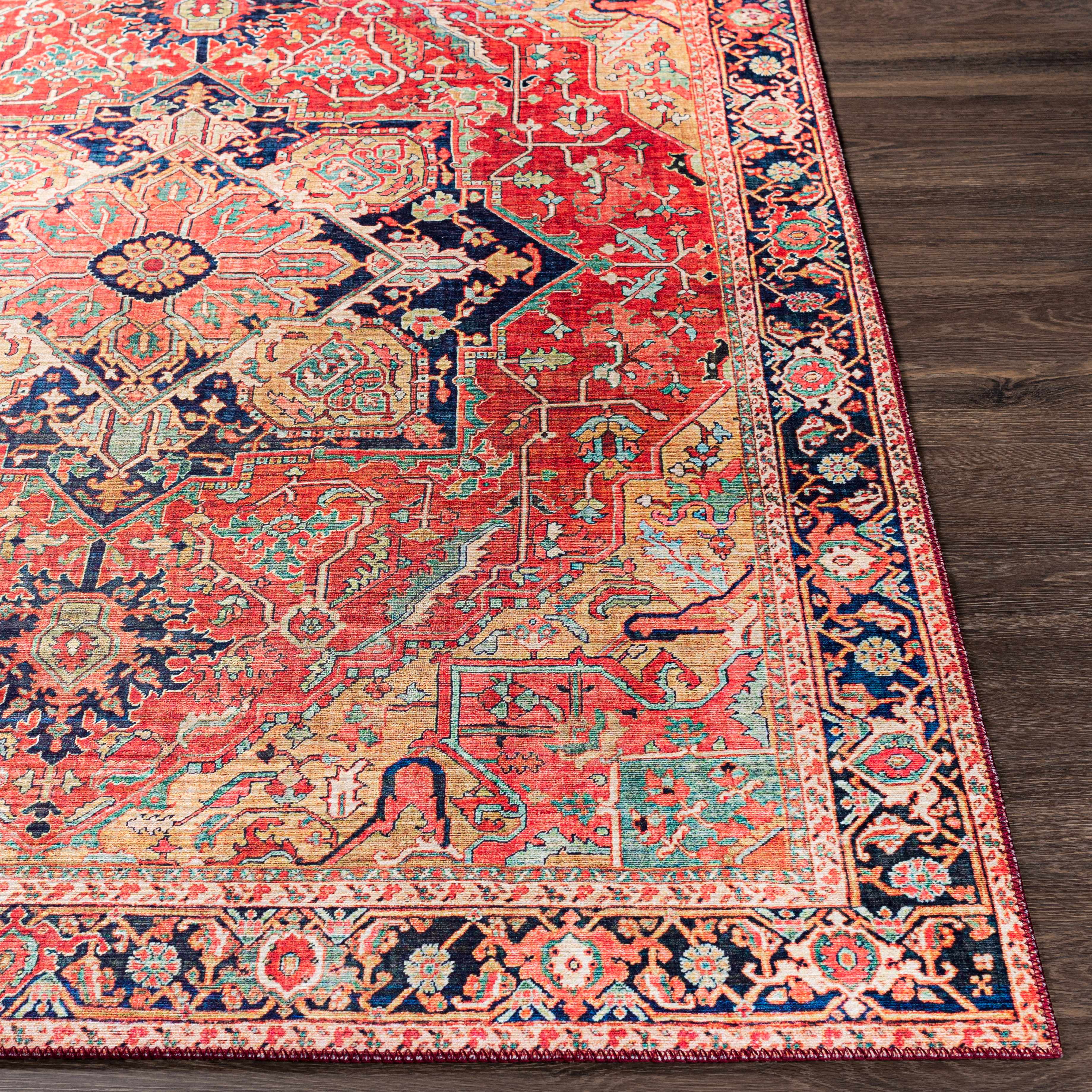 Whittingham 2'3in x 3'9in Traditional updated Traditional Persian Area Rug - Hauteloom