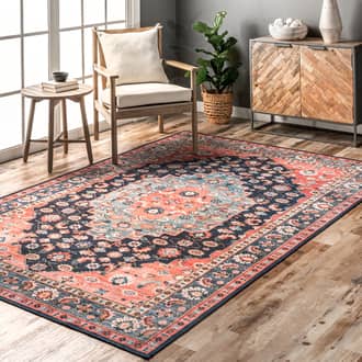 Blue Rain Haven Shyla Washable Southwestern rug