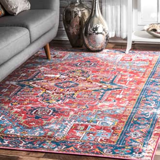 Red Soltera Dynasty Traditional rug