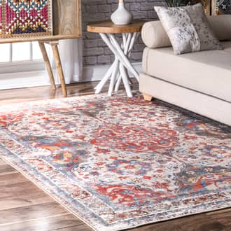 Multi Soltera Floral Moroccan Trellis rug - Traditional Rectangle 9' 10in x 13' 8in