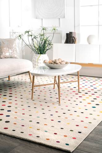 Multi Albina Polka Dots rug