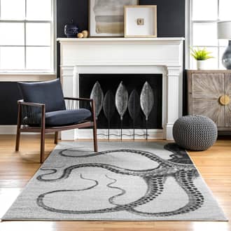 Gray Centura Octopus rug