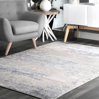 Silver Recycled Foundations Shaded Abstract rug