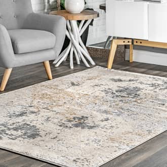 Beige Recycled Foundations Mottled Abstract rug