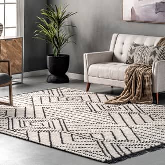 Beige Airydale Amelia Double Diamond rug