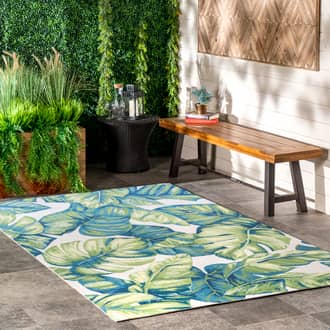 Multi Leilani Tropical Foliage Indoor/Outdoor rug