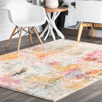 Multi Chroma Clouded Impressionism rug