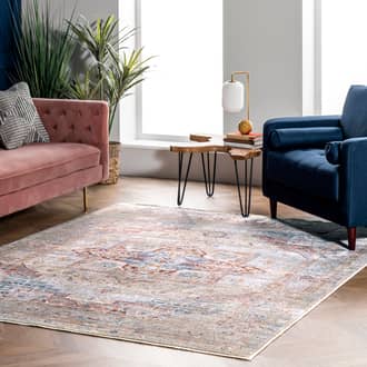 Beige Blazona Cardinal Medallion rug