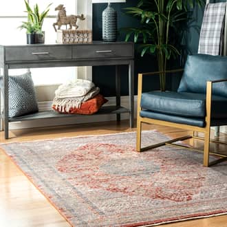 Gray Blazona Withered Wreath rug