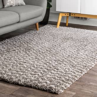 Dark Gray Dimora Moroccan Chevron rug