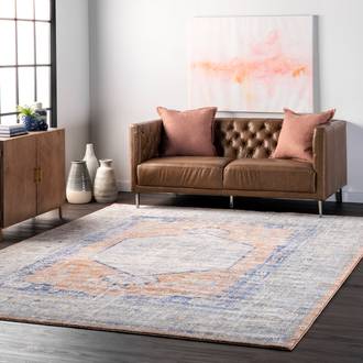 Peach Factoria Florid Dreams rug