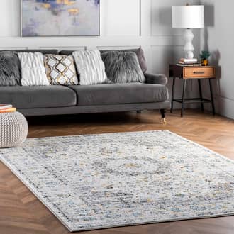 Gray Bosphorus Distressed Persian rug