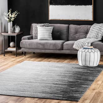 Black Bosphorus Ombre rug