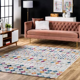 Multi Bosphorus Moroccan Trellis rug