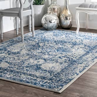 Light Blue Bosphorus Floral Ornament rug