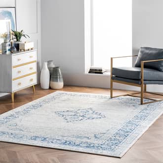 Light Blue Bosphorus Centerpiece rug