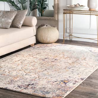 Blush Constantinople Pastel Rosette rug