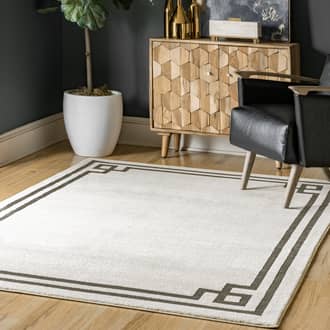 Beige Primavera Classic Border rug