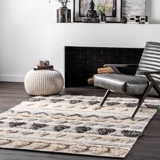 Gray Hemera Wool Textured rug