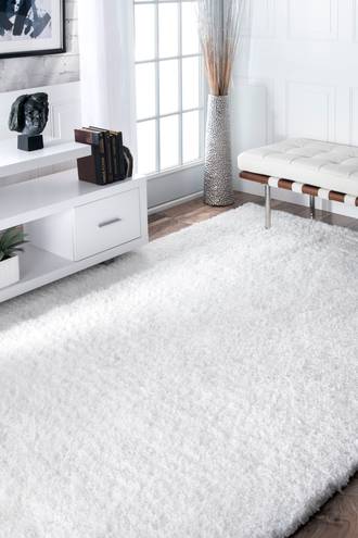 Snow Grace Soft Shag rug