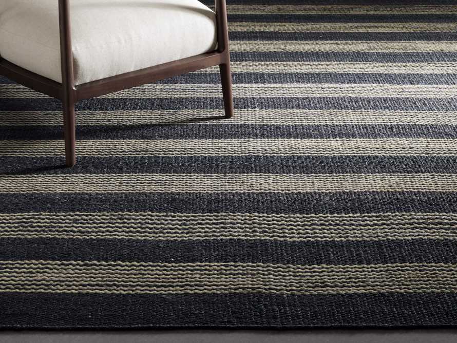 8' X 10' Braemar Flatweave Rug In Black