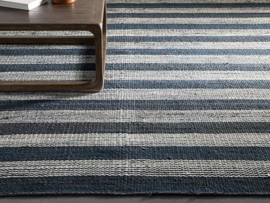 8' X 10' Braemar Flatweave Rug In Navy