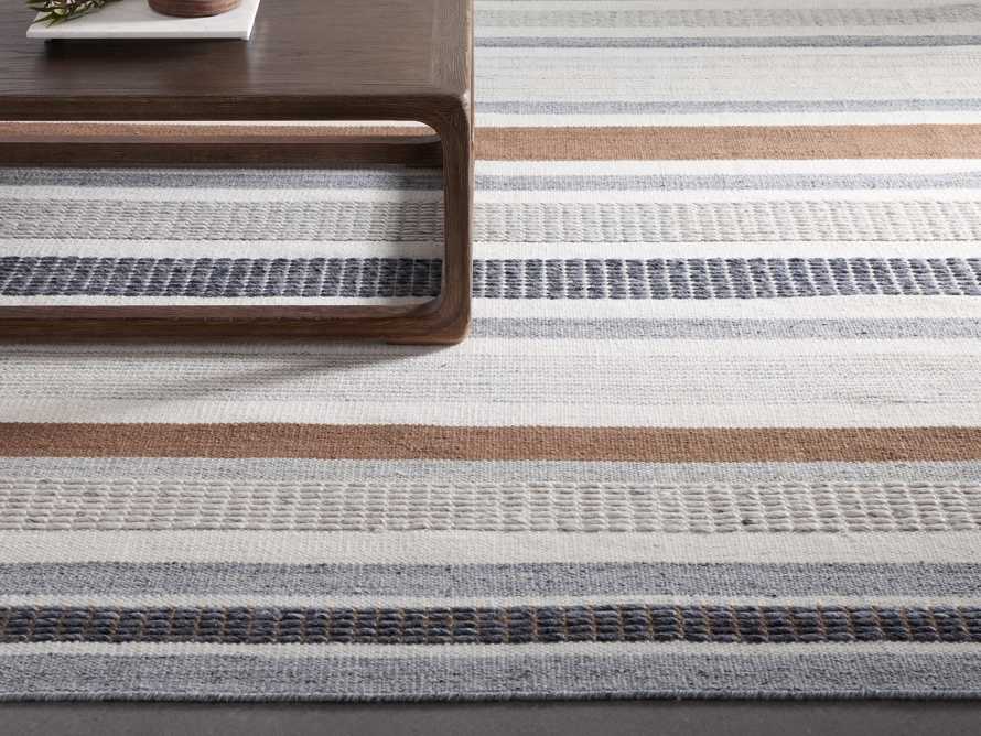 6' X 9' Brynn Flatweave Rug In Denim