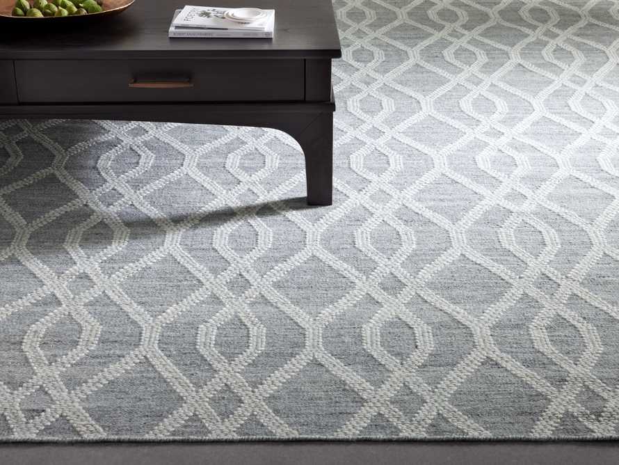 9' X 12' Stratton Flatweave Rug In Grey