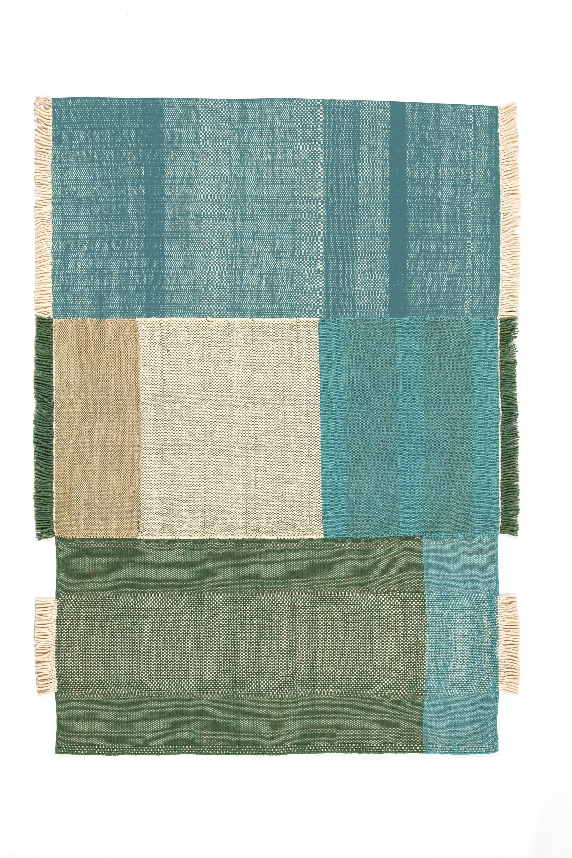 Tres Rug - Green / 5'7''x7'10in