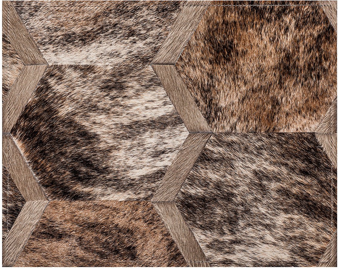 Sinatra Cowhide Rug - Light - 6 x 9