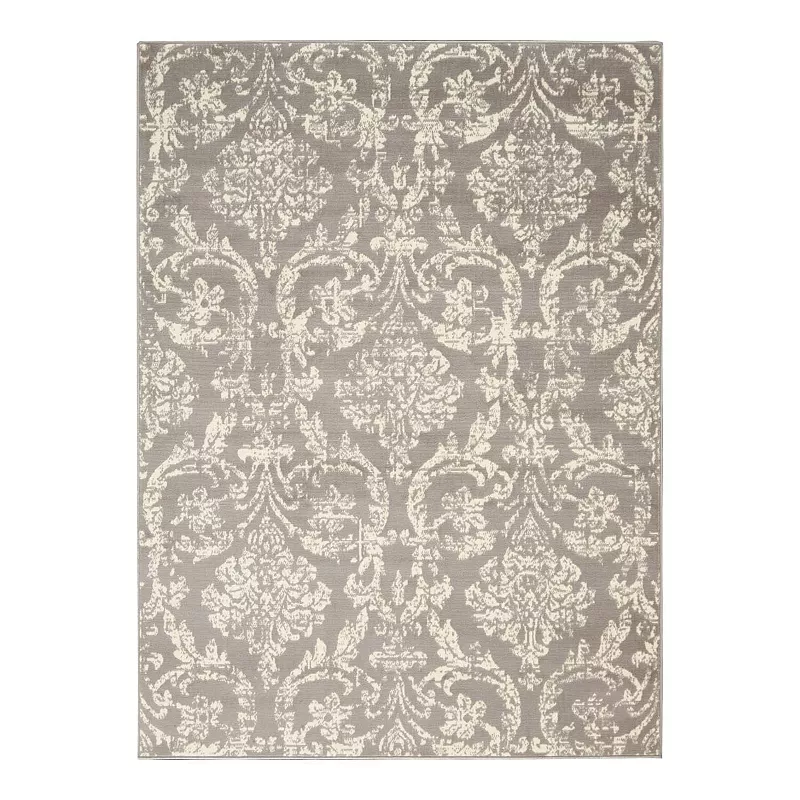 Nourison Jubilant Trinity Rug, Grey, 8X10 Ft