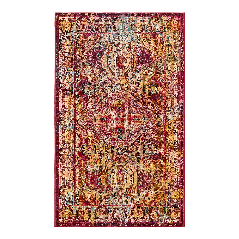 Safavieh Crystal Mae Rug, Multicolor, 7Ft Sq