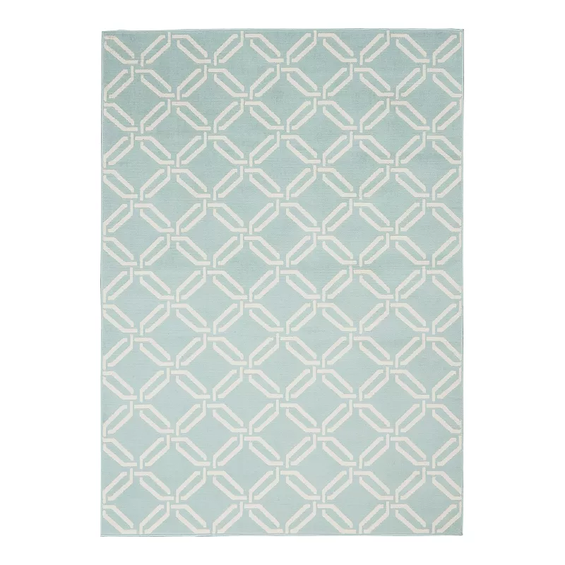 Nourison Jubilant Athena Rug, Green, 8X10 Ft