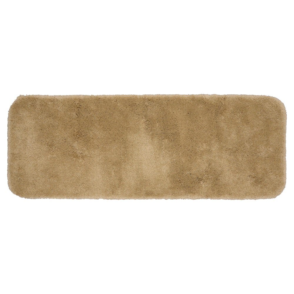 22inx60in Finest Luxury Ultra Plush Washable Nylon Bath Runner Taupe - Garland