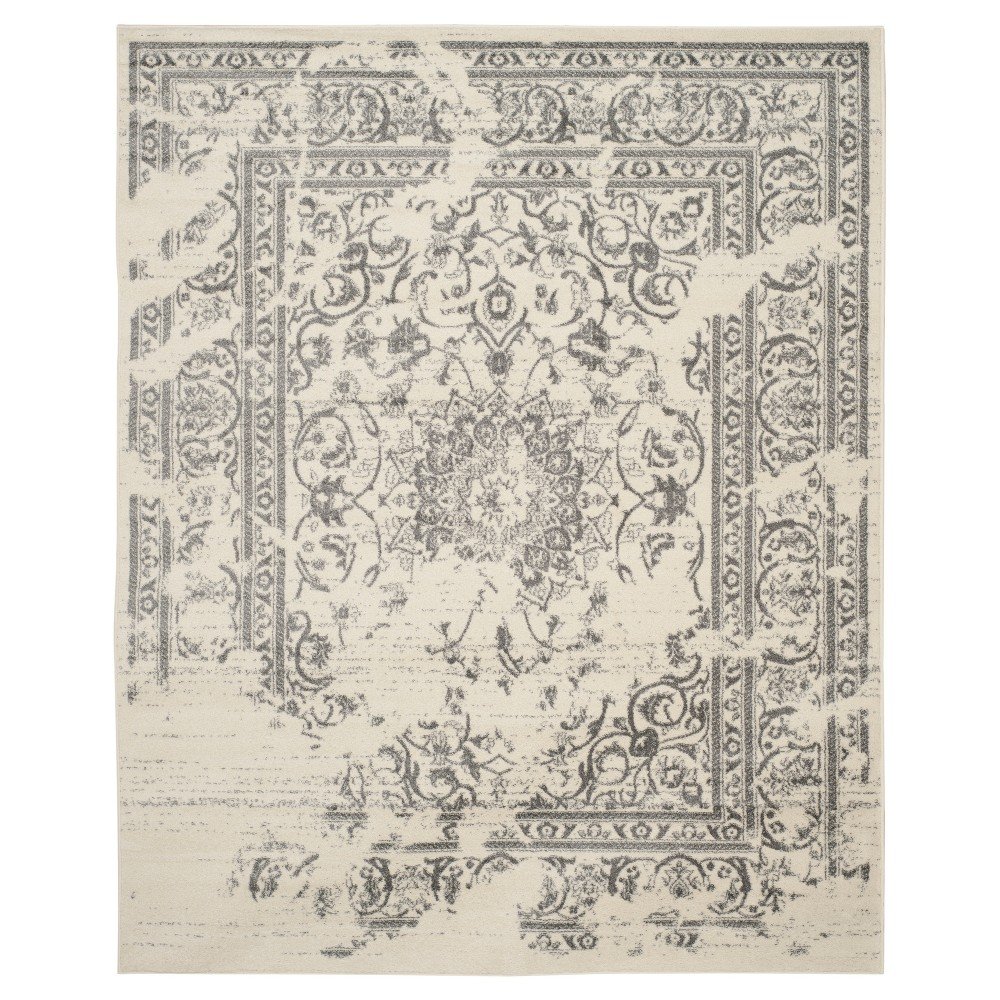 Addaneye Area Rug - Ivory/Silver (8'x10') - Safavieh