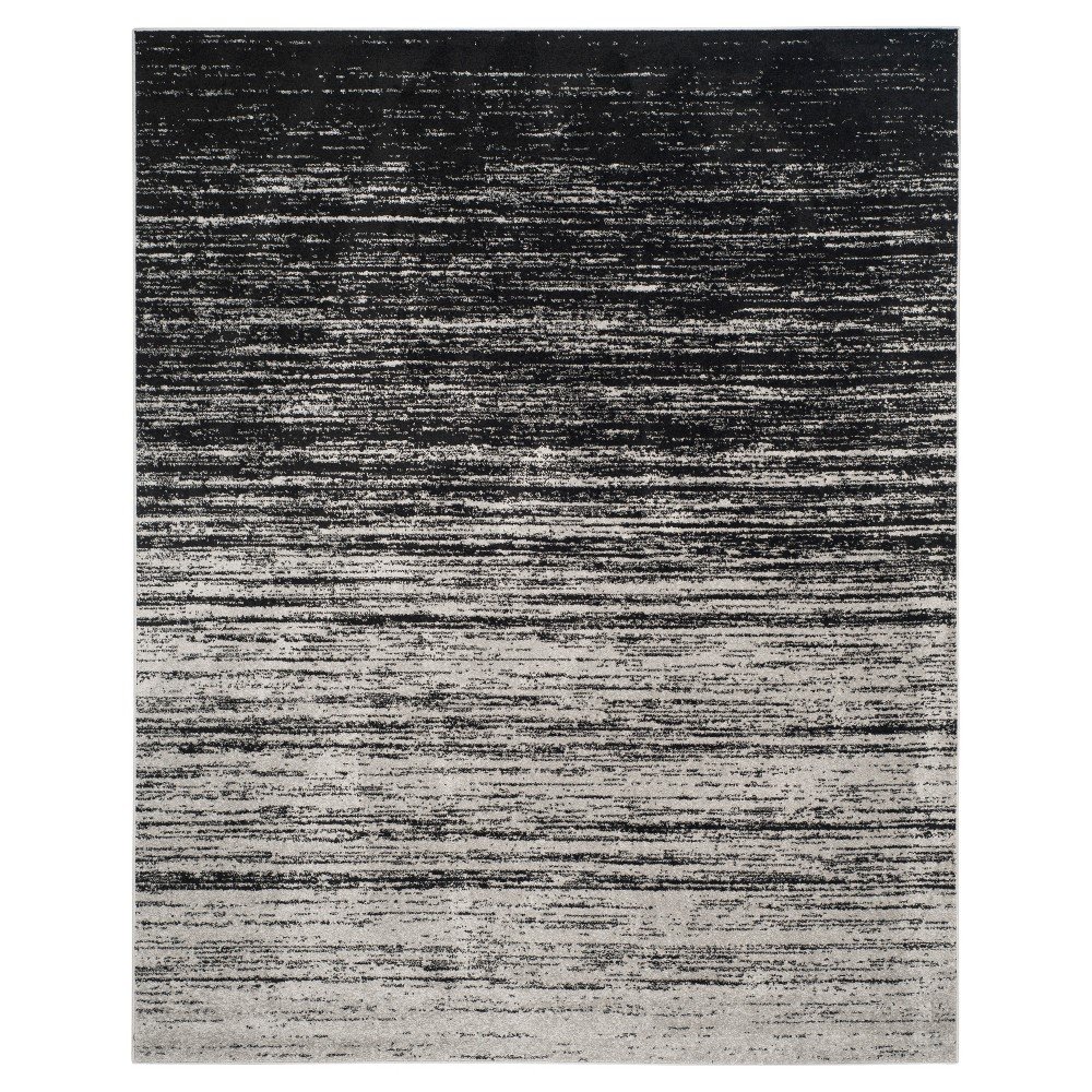 Norris Area Rug - Silver/Black (9'x12') - Safavieh