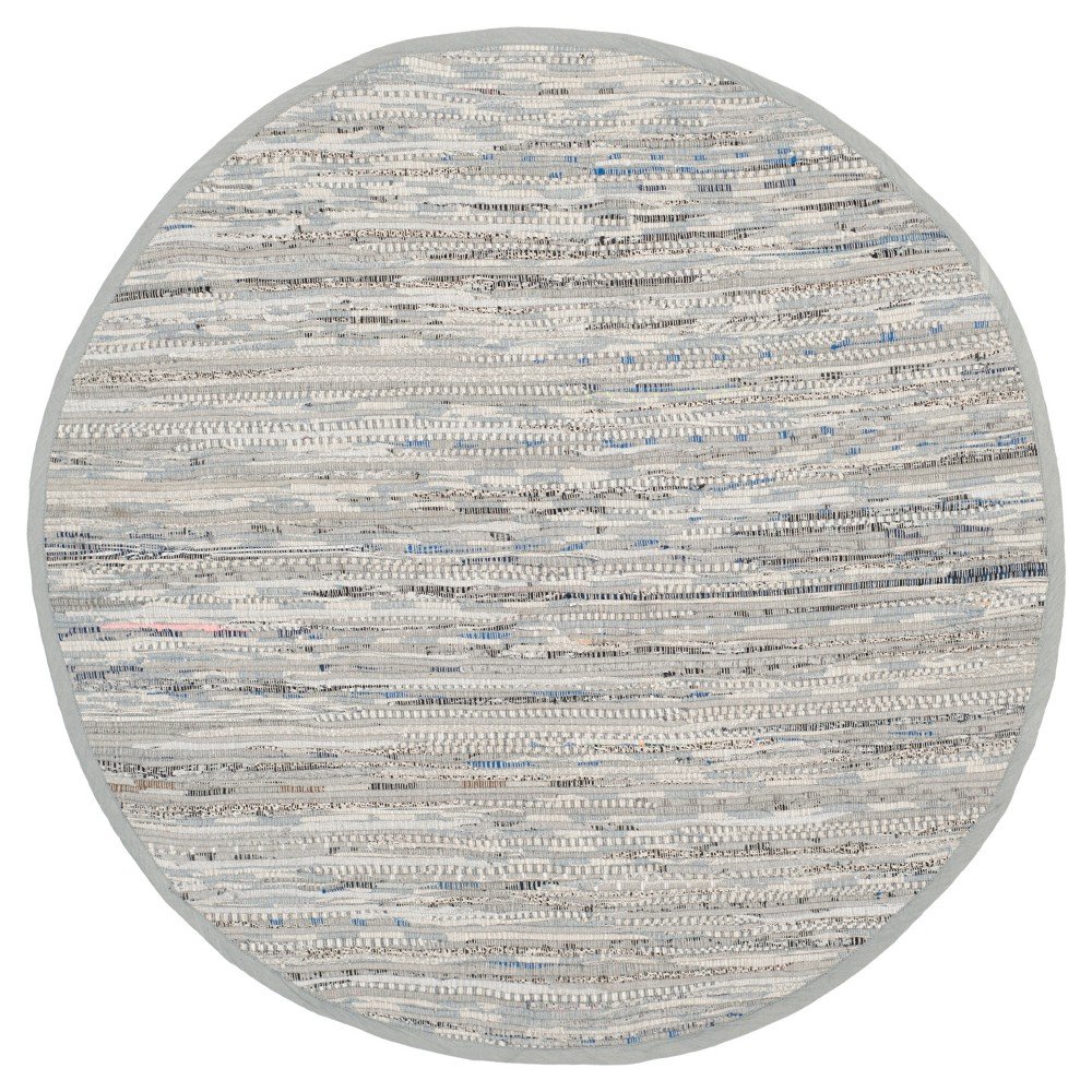 Huddersfield Accent Rug - Gray (4' Round) - Safavieh