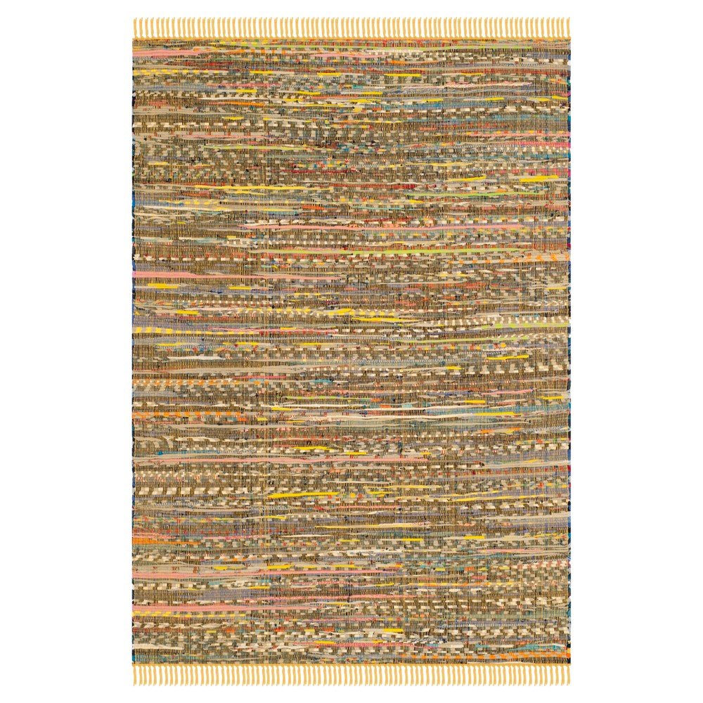 Huddersfield Area Rug - Yellow / Multi (4' X 6' ) - Safavieh