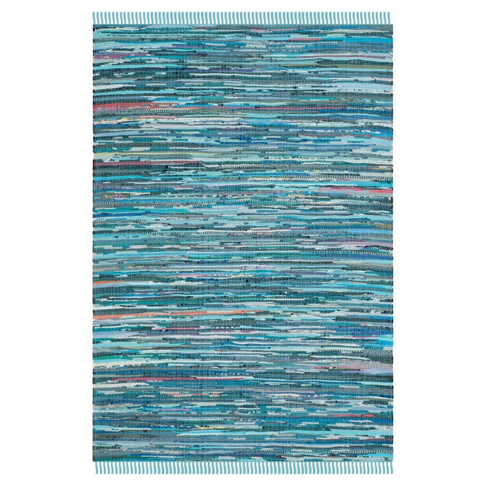 4'x6' Huddersfield Area Rug Blue/Multi - Safavieh