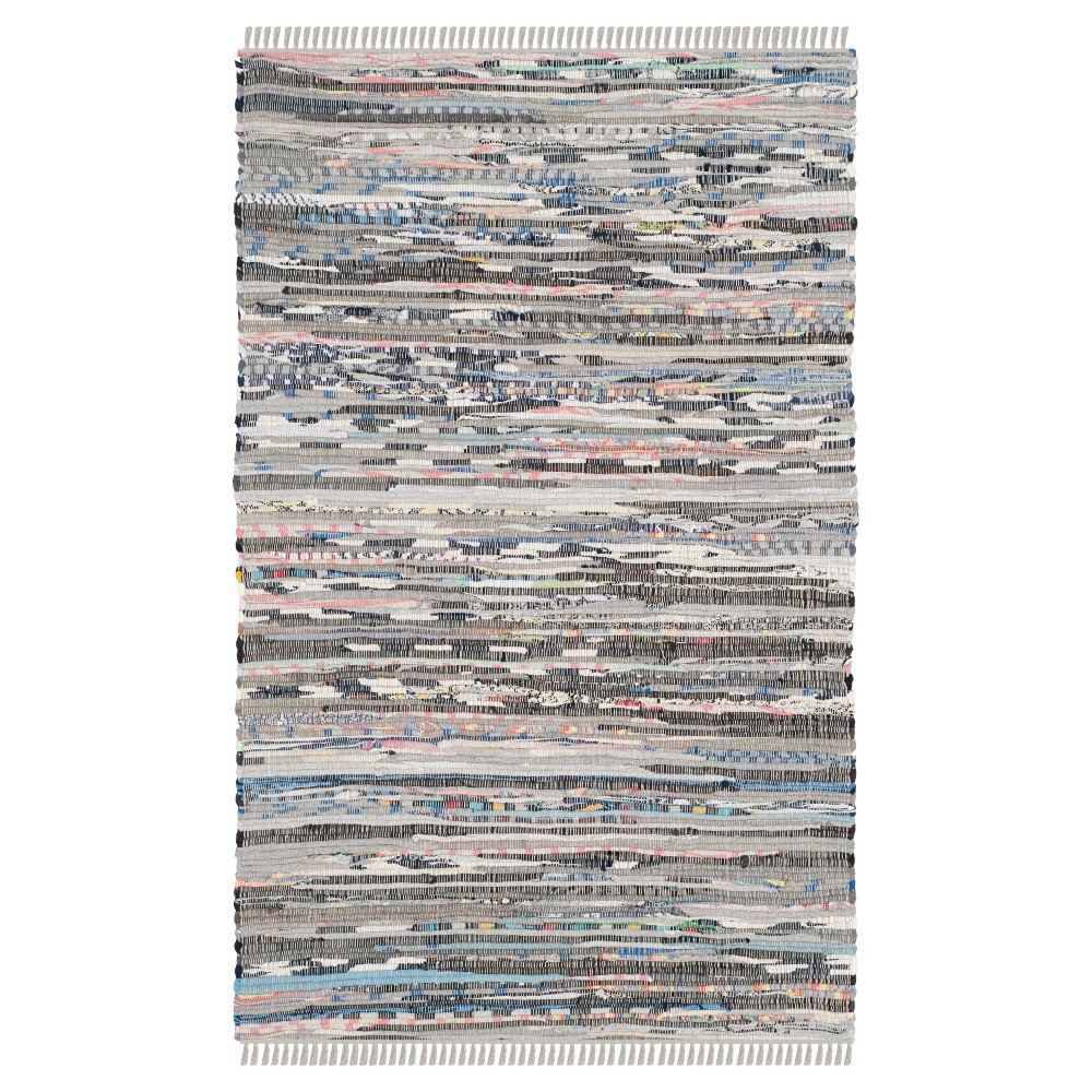 4'x6' Huddersfield Area Rug Gray/Multi - Safavieh