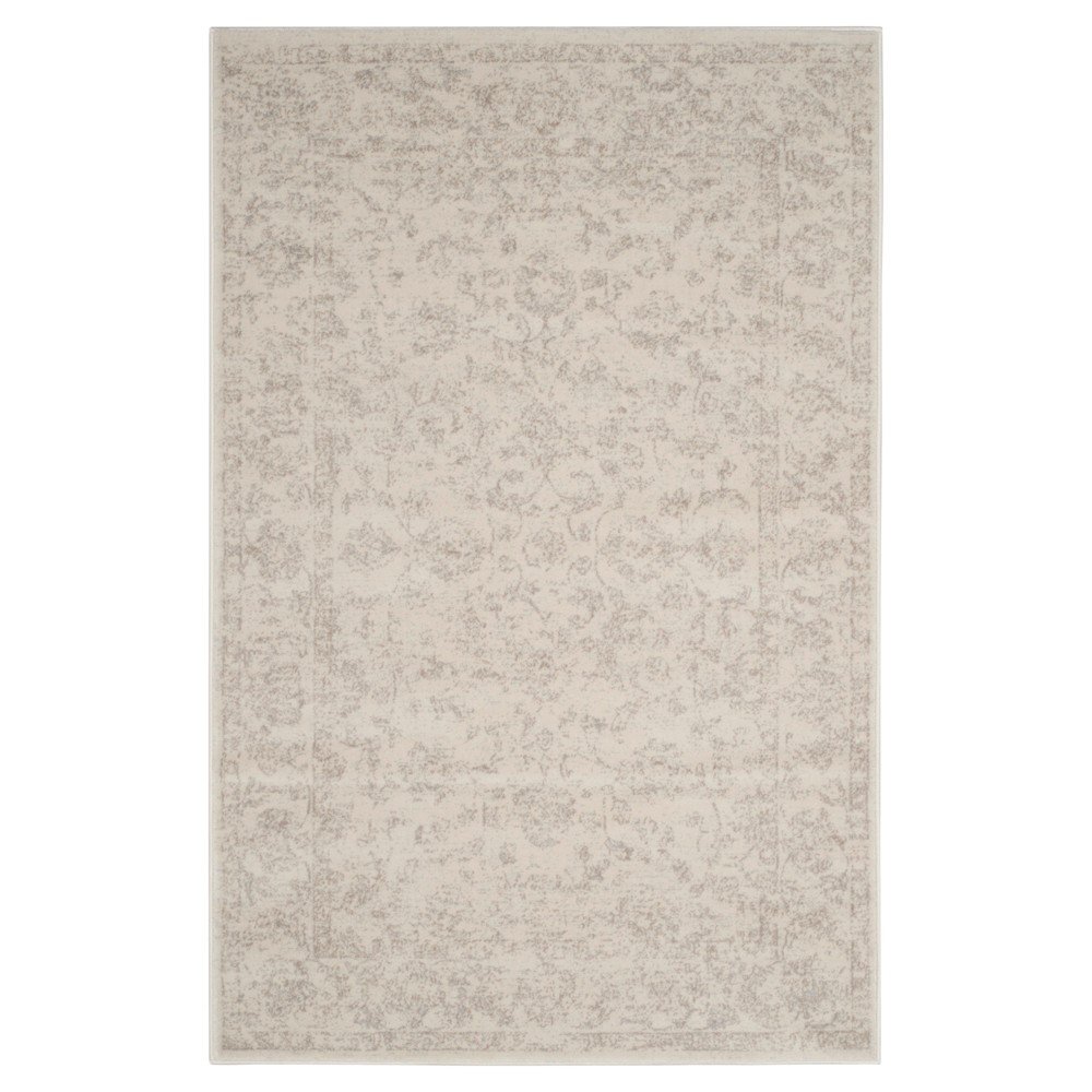 3'x5' Carnegie Rug Cream/Light Gray - Safavieh