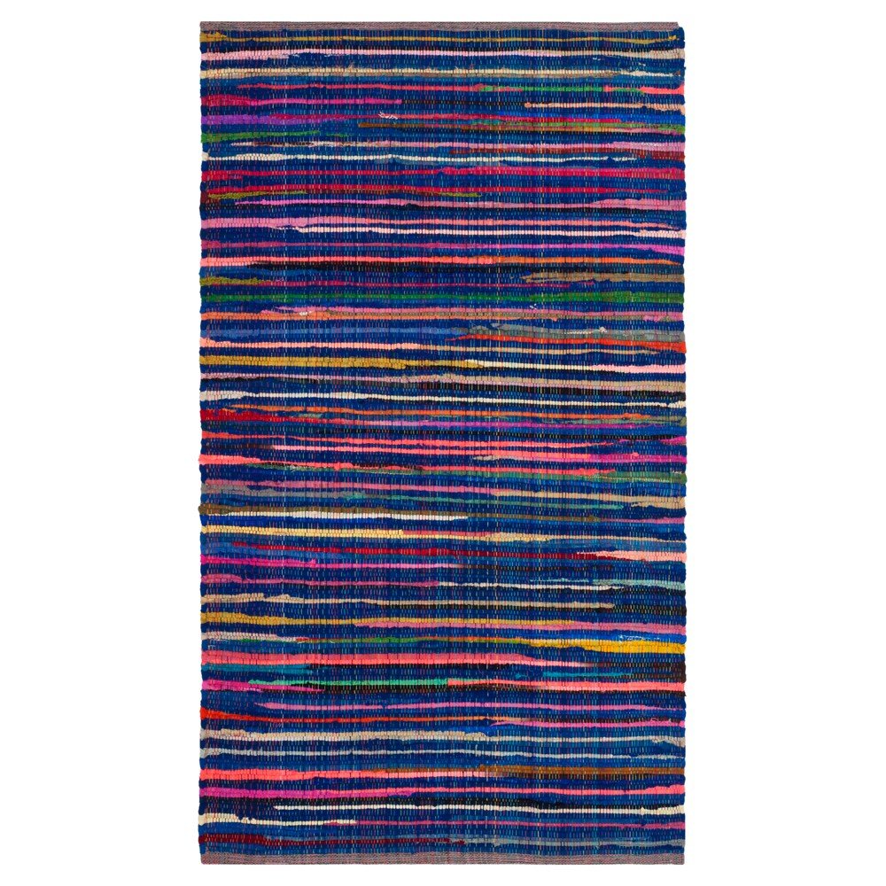 Blue Spacedye Design Woven Accent Rug 3'x5' - Safavieh